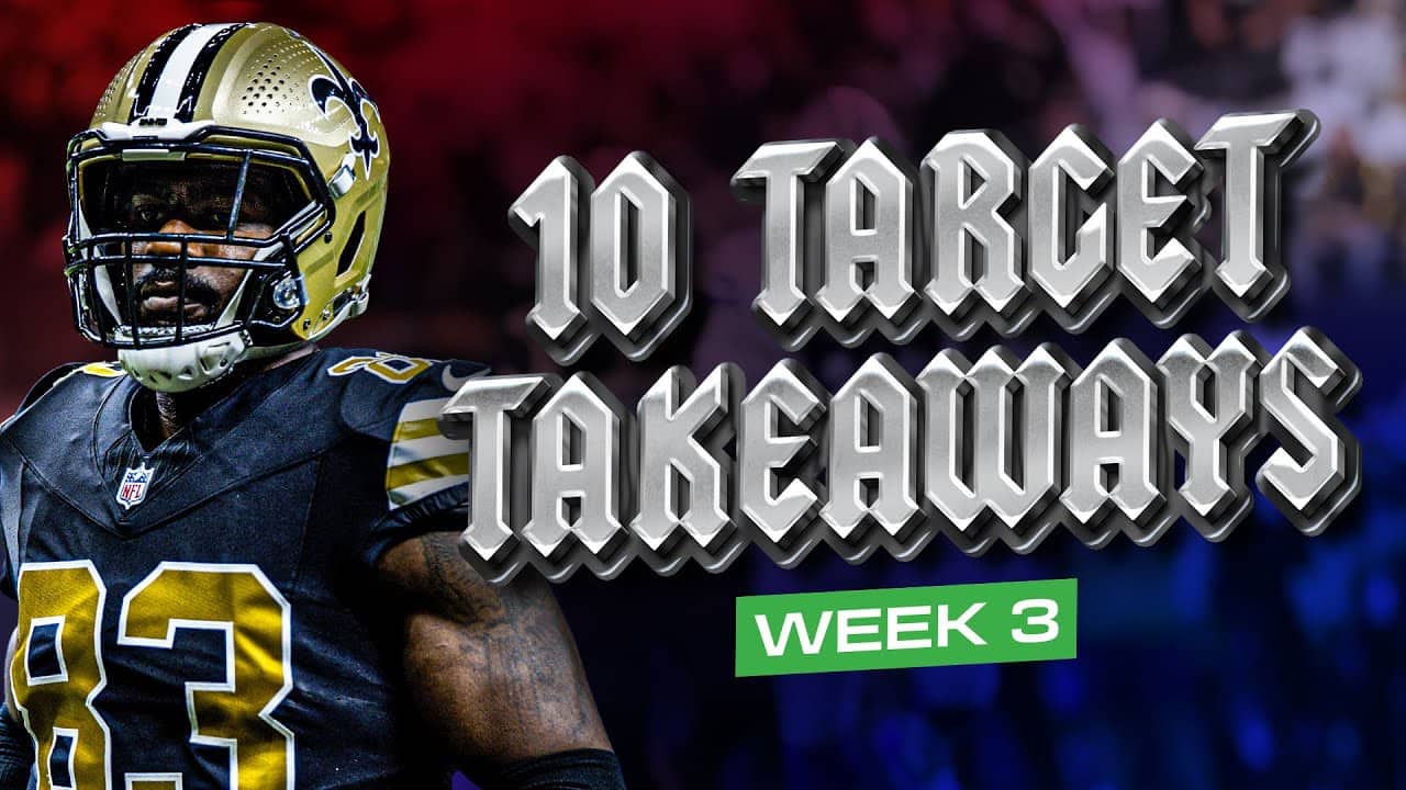 10 Target Takeaways for Week 3 + "Juwanson" | Dynasty Fantasy Football 2025