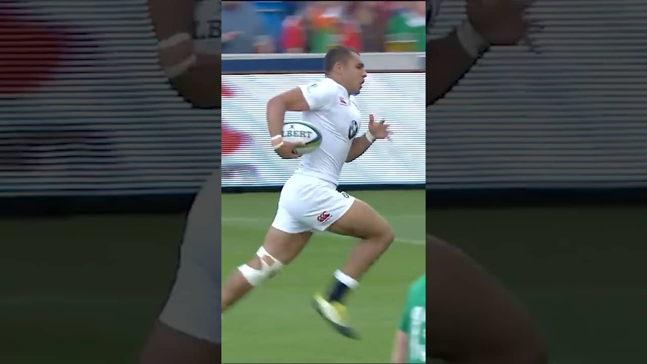 Joe Marchant scoring in the 2016 Junior World Championship 🔥 #EnglandRugby #Rugby