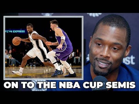 Harrison Barnes on Advancing to NBA Cup Semifinals