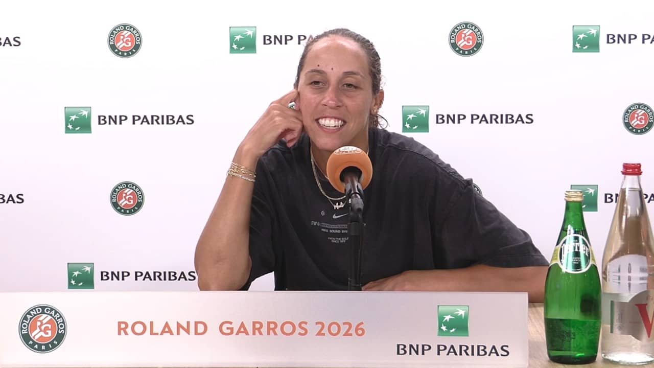 Roland-Garros 2026 - Madison Keys: “Sometimes it feels good to get in a quick fight”