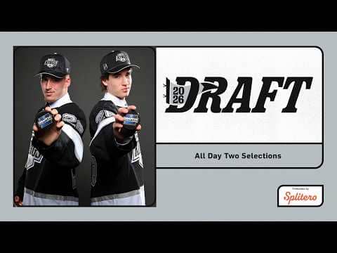 MEDIA: All Day 2 Selections | LA Kings | 2026 NHL Draft