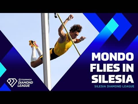 Duplantis clears 6.10m in Silesia | Wanda Diamond League