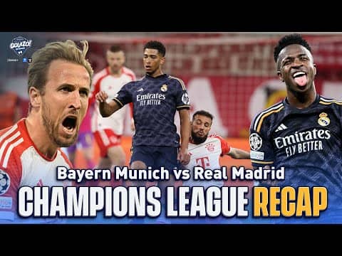 Bayern-Madrid Draw In UCL Semi-Finals 1st Leg | CBS Sports Golazo
