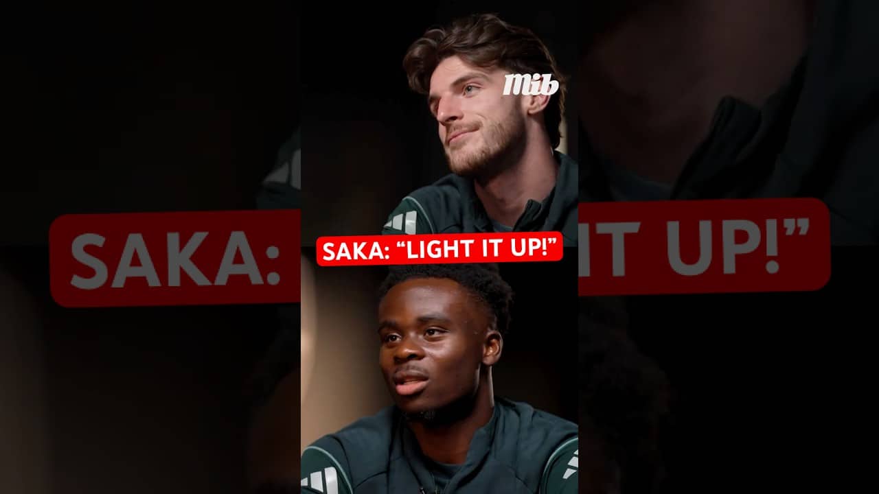 SAKA: "NOW IT'S OUR TIME TO TALK" 🔴🏆 #coyg #arsenal