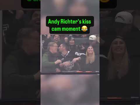 Alan Bersten & Emma Slater kissed & Andy Richter wanted in 🤣 (via @alanbersten, @lakings/IG)