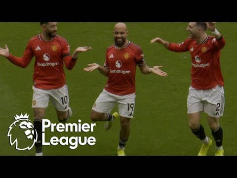 Bryan Mbeumo tucks away Manchester United's opener against Spurs | Premier League | NBC Sports