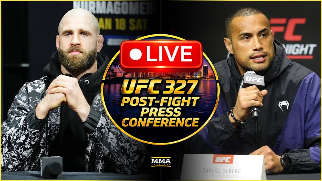 UFC 327: Procházka vs. Ulberg Post-Fight Press Conference | MMA Fighting