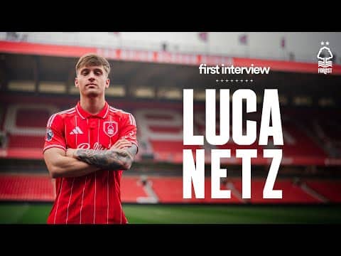 "A Special Feeling" ❤️ | Luca Netz's First Interview 🎬