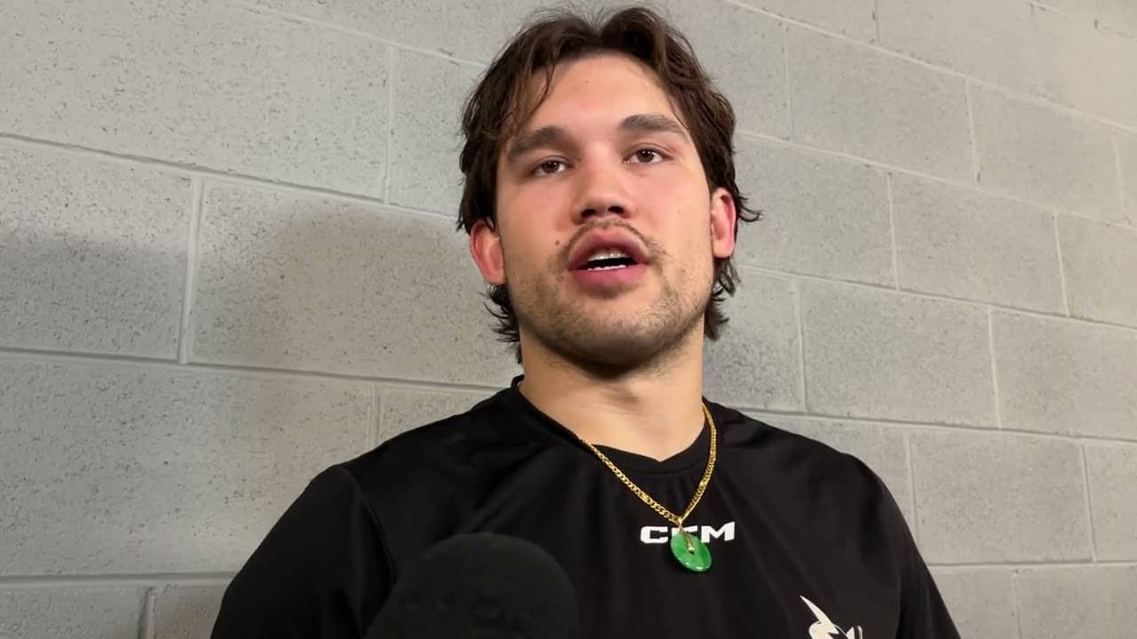 Woo Talks Miscues, Appreciates Sharks Organization | Barracuda @ Silver Knights Post-Game (4.24.26)