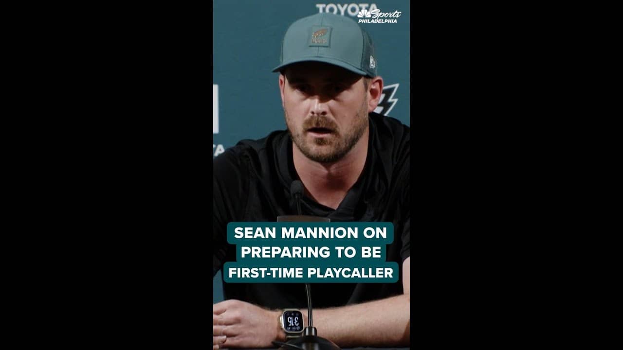 Sean Mannion on preparing to be first-time play caller for Eagles in 2026