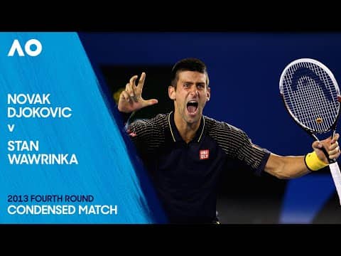 Novak Djokovic v Stan Wawrinka Condensed Match | Australian Open 2013 Fourth Round