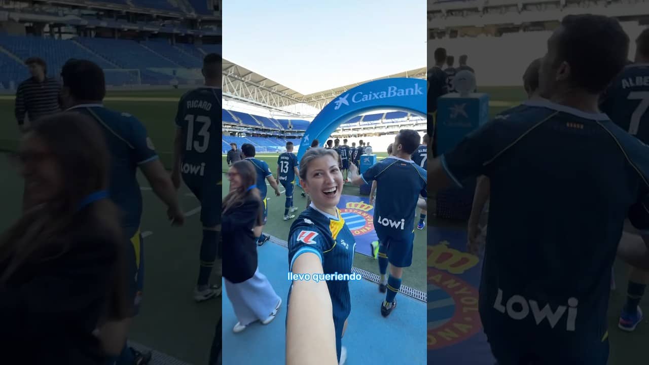 🙌 ​⁠¡@caixabank lleva a la Fundación Marianao de la grada al césped del #RCDE Stadium! ⚽ #YouPlay