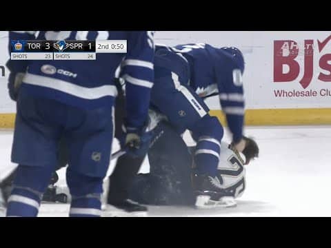 Marshall Rifai Punches Defenseless Simon Robertsson While Down On Ice 1/23/26