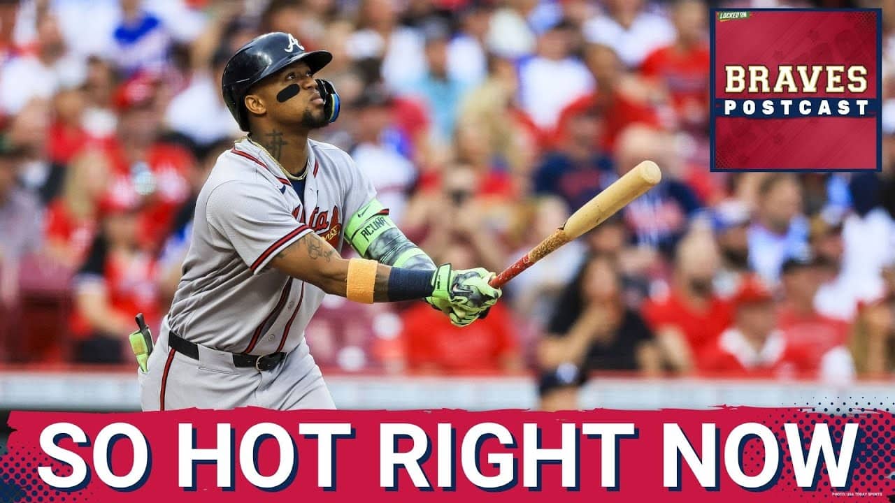 BRAVES POSTCAST: Ronald Acuña Jr. hits two homers as Braves DOWN Reds to win series LIVE REACTION