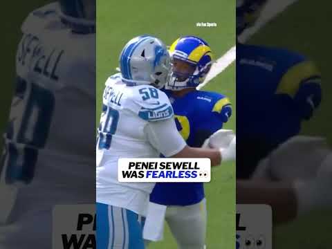 He wasn't afraid of Aaron Donald 😤 #nfl