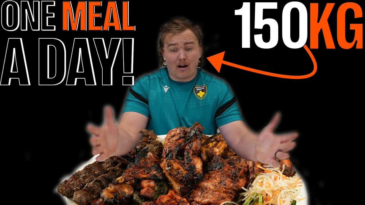 Meet the 150kg Rugby Player Who Only Eats One Meal A Day