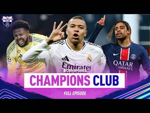 LIVE REACTION: Real Madrid v Man City | PSV v Juventus & More | Champions Club | CBS Sports Golazo