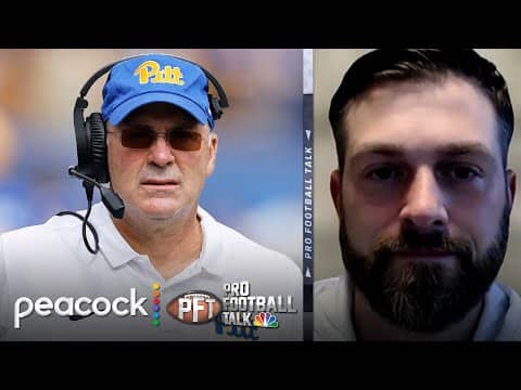 Pat Narduzzi knew Acrisure field ‘was shot,’ per Andrew Fillipponi | Pro Football Talk | NFL on NBC