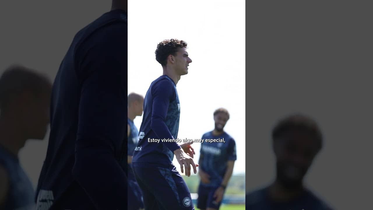 El sueño de Ángel se hizo realidad... #DeportivoAlavés