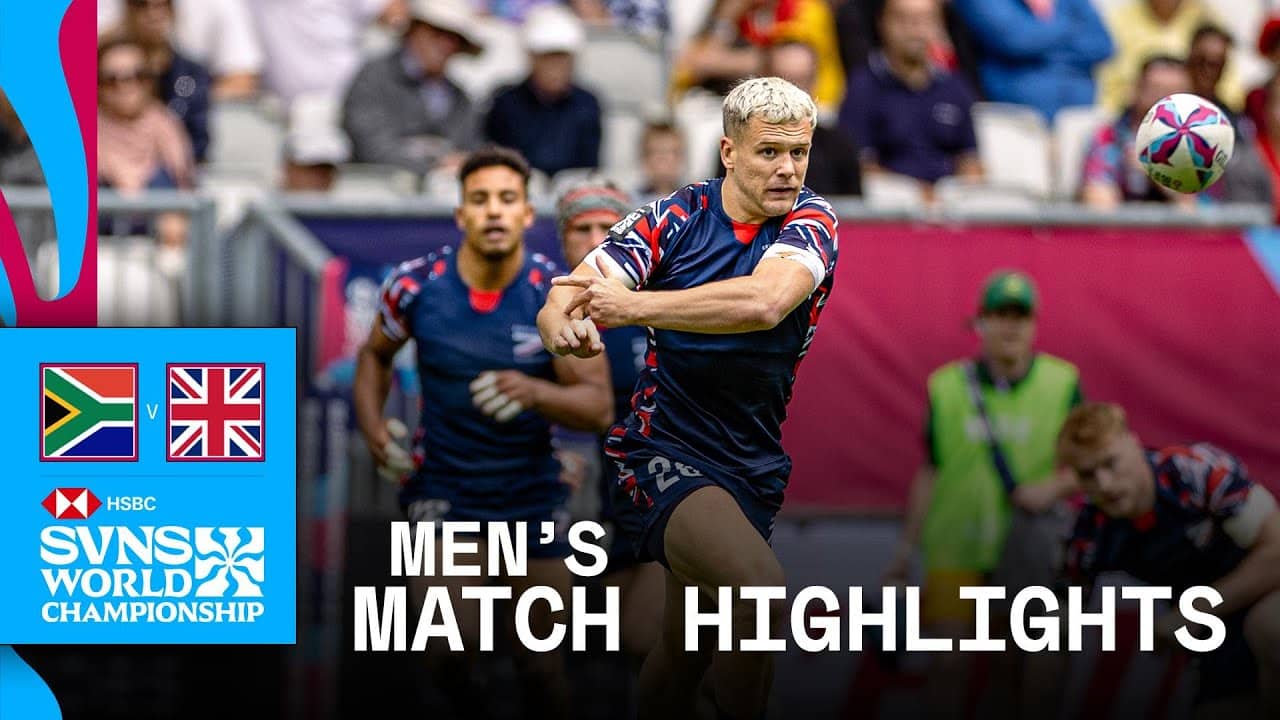 Golden Point UPSET 🤯 |  South Africa v Great Britain | HSBC SVNS Bordeaux 2026 |  Match Highlights