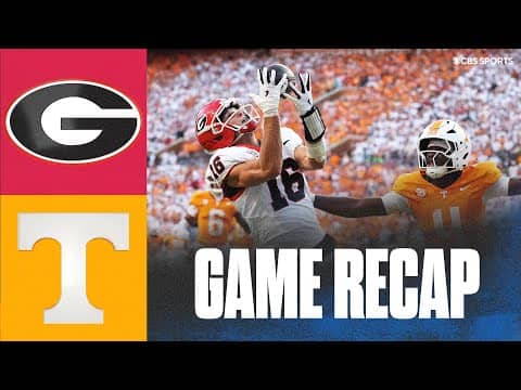 No. 6 Georgia completes comeback vs No. 15 Tennessee in OT thriller | Highlights & Reaction
