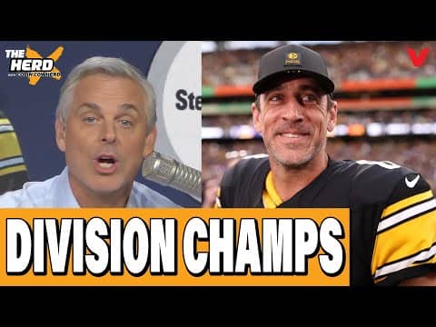 Aaron Rodgers & Steelers WILL WIN division + Shedeur & Browns, Bears | THE HERD NFL w/ Colin Cowherd