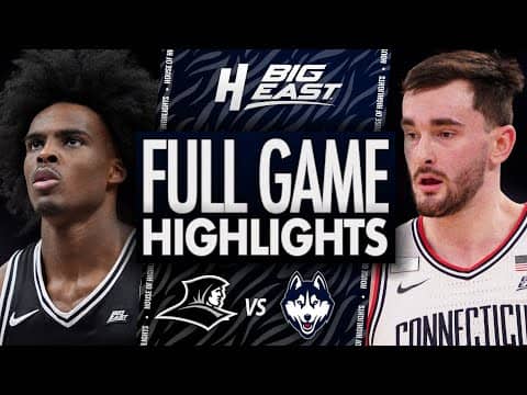 Providence vs UConn - FULL GAME HIGHLIGHTS | January 27, 2026 | BIG EAST College Basketball
