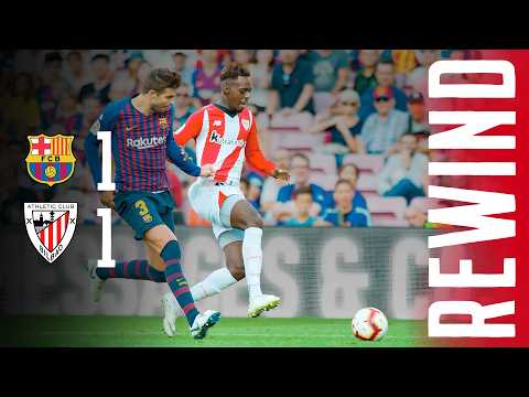 REWIND | FC Barcelona 1 - 1 Athletic Club | DE MARCOS y UNAI SIMÓN frenan al Barça de MESSI