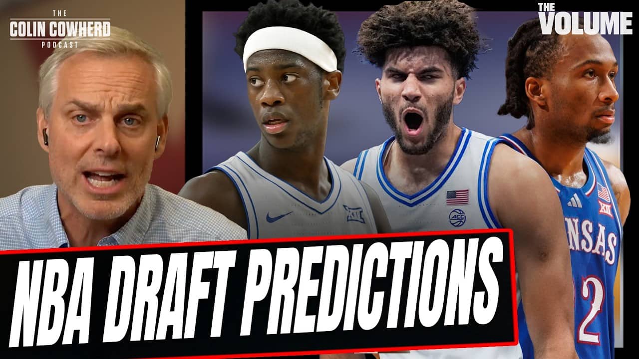 NBA Draft PREDICTIONS: Darryn Peterson, AJ Dybantsa, Cameron Boozer + Chicago Bulls | Colin Cowherd