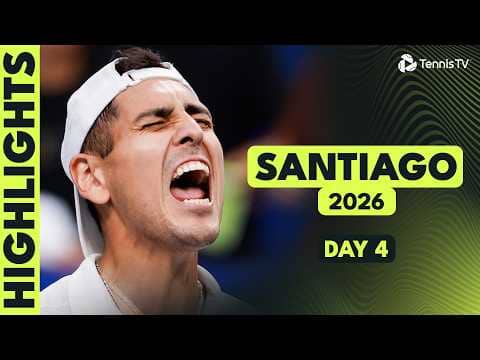 Tabilo & Tirante Lock Horns; Garin, Baez; Cerundolo, Nava Feature | Santiago 2026 Highlights Day 4