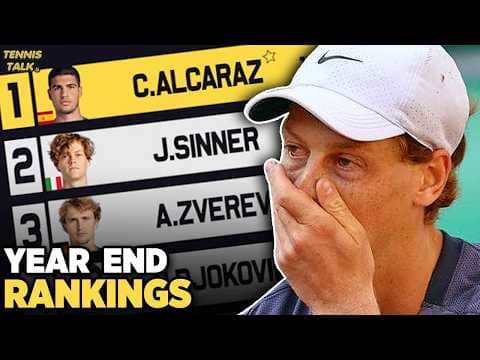Alcaraz, Sinner No.1 Battle Ends at ATP Finals 2025 | Tennis News