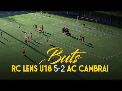U18 I Les buts de RC Lens-AC Cambrai (5-2)