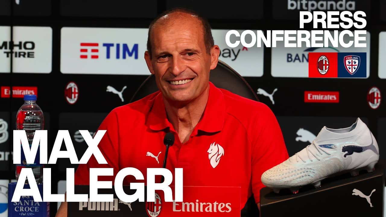 Conferenza Stampa | Allegri su #MilanCagliari e sul futuro