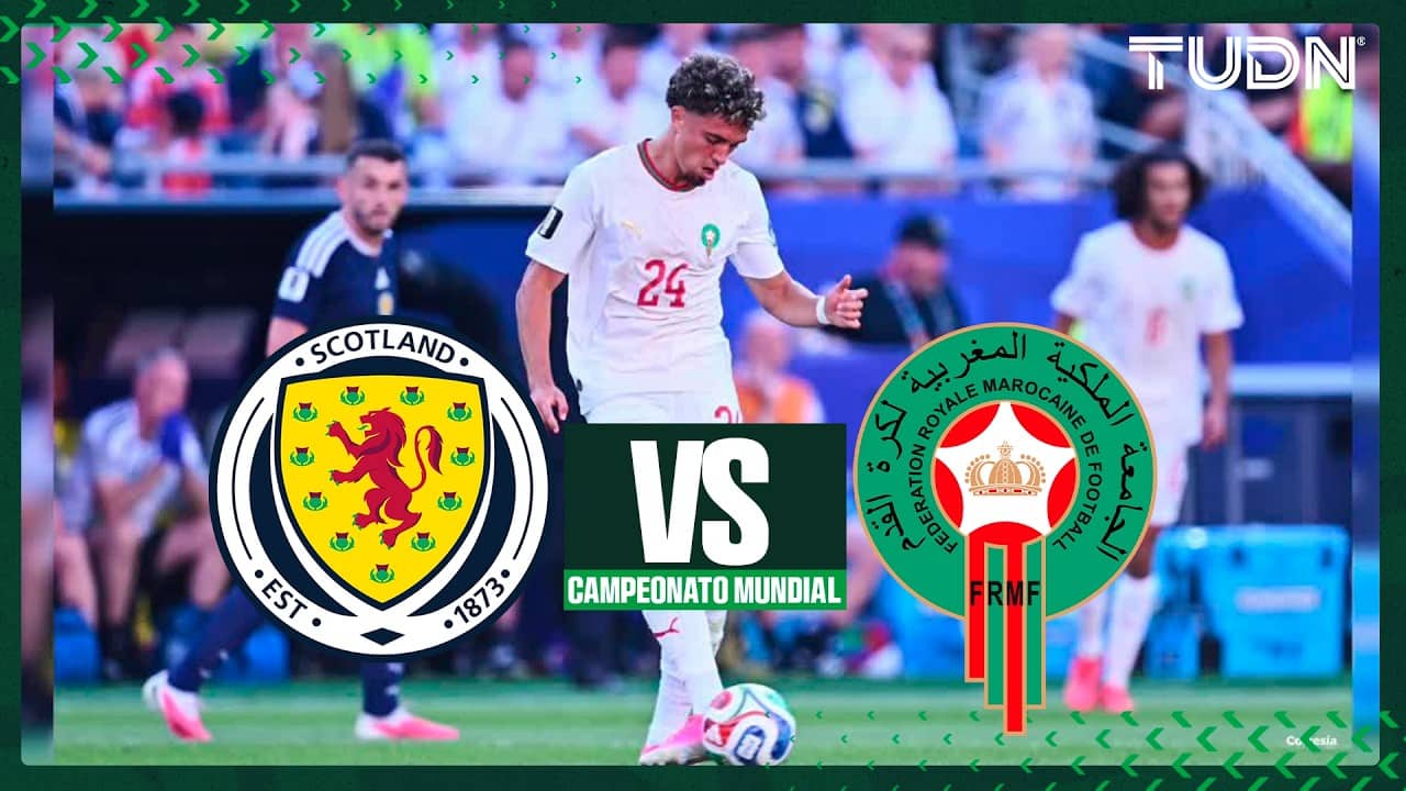 LO MEJOR: Escocia vs Marruecos Primer Tiempo | TUDN