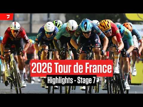 Tour de France 2026 Stage 7 Highlights