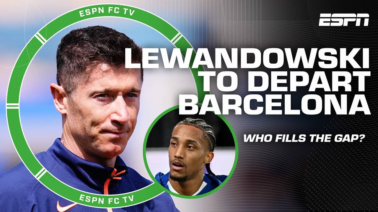 Joao Pedro? Julian Alvarez? 🤔 Who replaces Robert Lewandowski at Barcelona? | ESPN FC