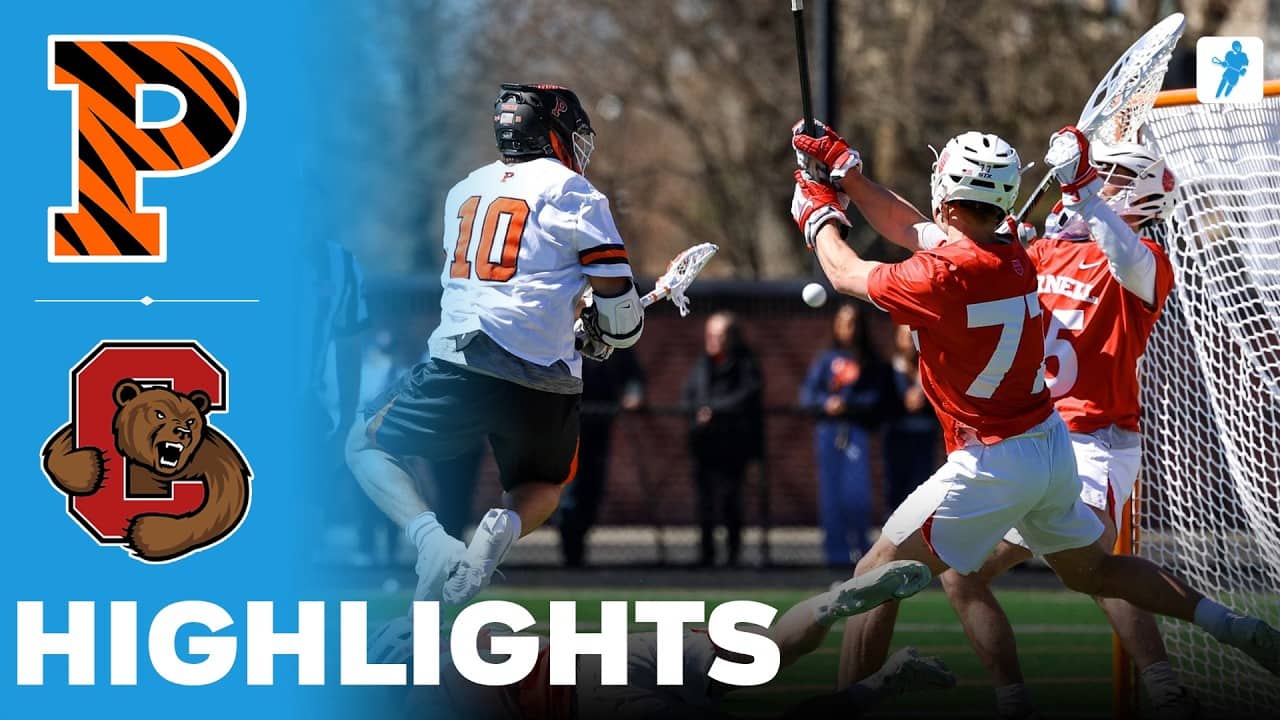 Princeton vs Cornell | NCAA College Lacrosse | Highlights - March 21, 2026