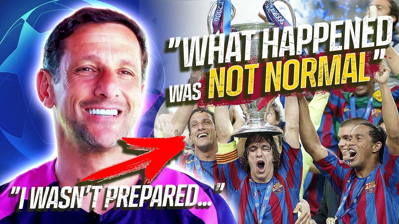 BELLETTI on how the 2006 CHAMPIONS LEAGUE FINAL was WON | FC Barcelona Interview 💙❤️🏆