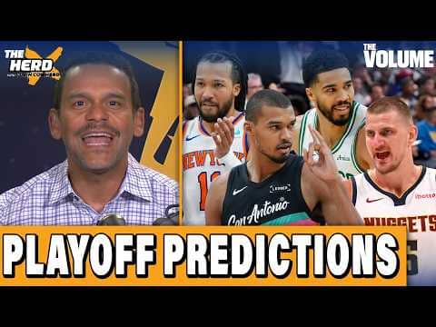 NBA Playoff PREDICTIONS: Wemby & Spurs OVER Thunder? Knicks UPSET Celtics? | THE HERD