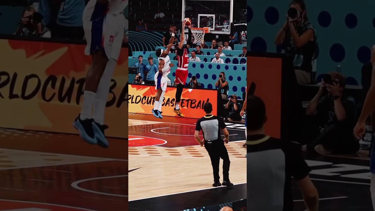 Just throw it in the paint, Goga will be there 😤🇬🇪 #EuroBasket