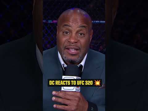 ‘THE KING IS BACK’ 🗿 DC reacts to Pereira’s #UFC320 win