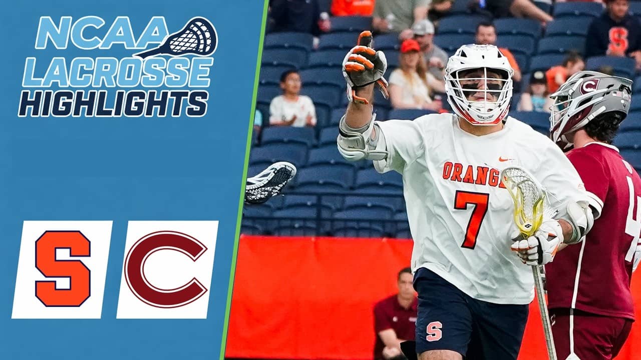 Syracuse vs Colgate | NCAA College Lacrosse Highlights | April 18, 2026