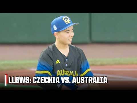 12 STRIKEOUTS 👏 Czechia vs. Australia | Full Game Highlights | Little League Baseball World Series