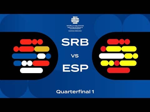 Quarter-Final 1 | Serbia vs Spain | World Aquatics Men's U18 Water Polo Championships 2024