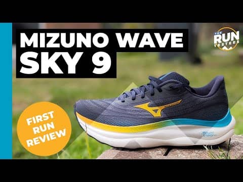 Mizuno Wave Sky 9 First Run Review | A solid max-stack workhorse with plenty of comfort