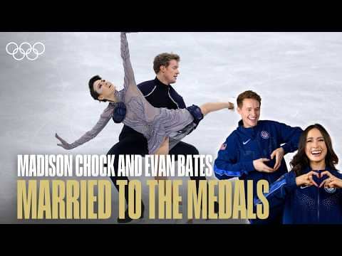 Madison Chock and Evan Bates' Decade of Olympic Games 🇺🇸⛸️ | Athlete Highlights
