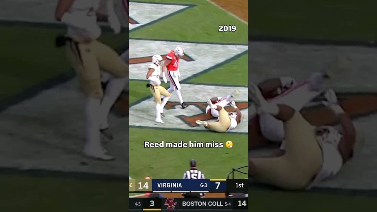 Smooth moves 🥶 #virginiacavaliers #accfootball #collegefootball