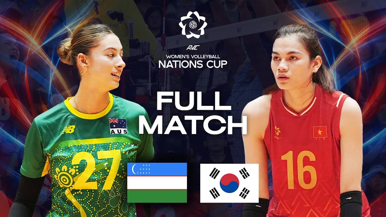 Uzbekistan vs. South Korea - Pool Play | AVC Women's Cup 2026