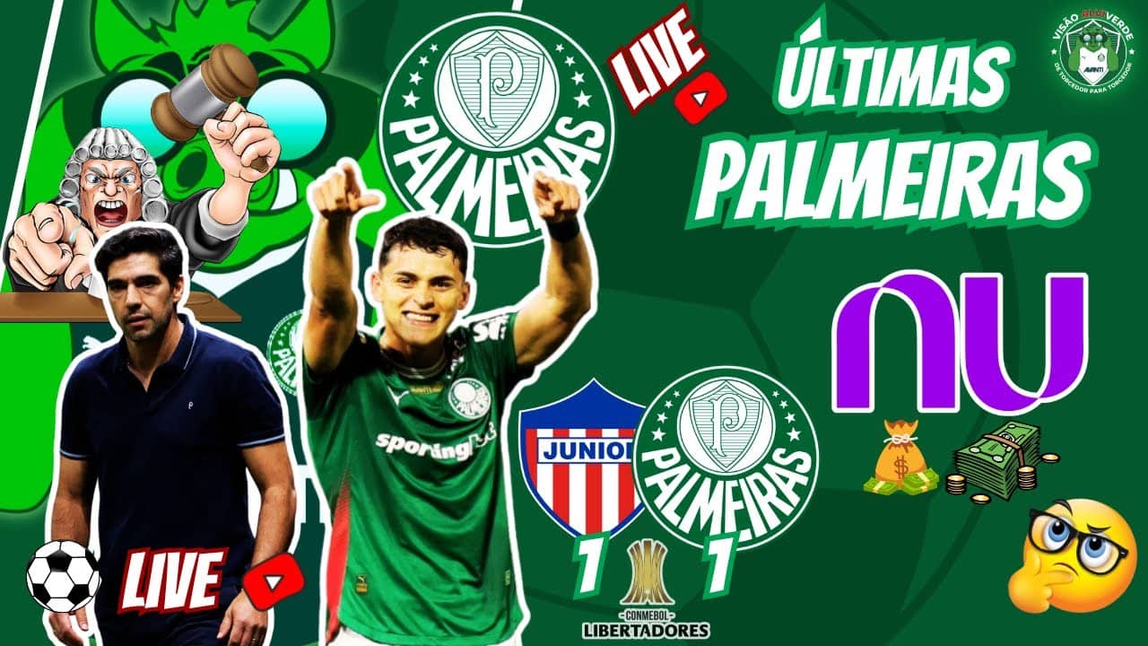 🚨#AOVIVO-PEGA A VISÃO: PÓS-JOGO JUNIOR B. 1X1 PALMEIRAS | NUBANK | NOTÍCIAS DO VERDÃO
