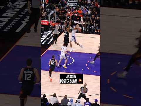 Jaxson Hayes with the POSTER SLAM